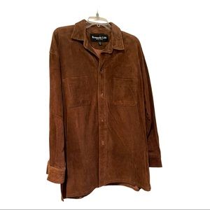 Vintage Kenneth Cole men’s shirt/jacket. Suede.